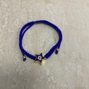 Star Evil Eye Wrist Band