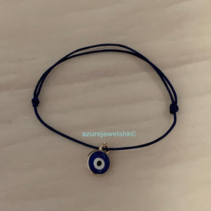 Round Evil Eye Dangling Wrist Band