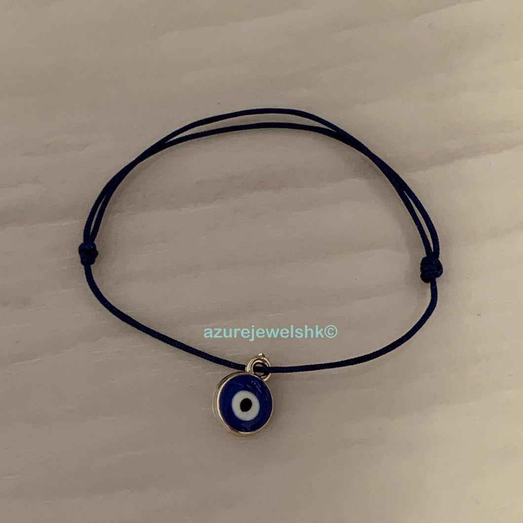 Round Evil Eye Dangling Wrist Band
