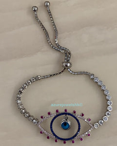 Evil Eye Dangling Bracelet
