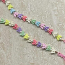Load image into Gallery viewer, Butterfly Pearl Mask / Eyeglasses Chain
