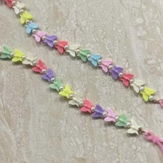 Butterfly Pearl Mask / Eyeglasses Chain