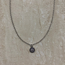 Load image into Gallery viewer, Full Stone Round Evil Eye Necklace
